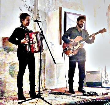 Sabine Drabowitch à la Menuiserie