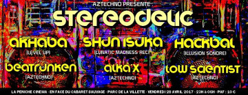 28/04 - stereodelic - hackbal / shun isuka / akhaba