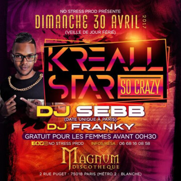 ??? KREALL STAR ??? ?SO CRAZY? @ Magnum Club (Le)