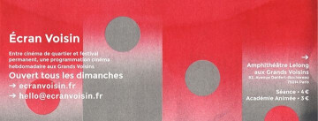 ◐ Le FIDE à Ecran Voisin ◑