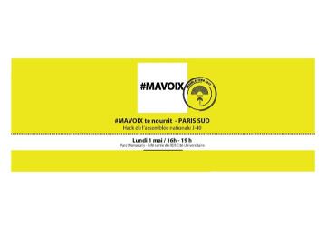 Action Financement - #MAVOIX te nourrit