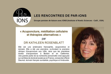 Acuponcture, méditation cellulaire et thérapies alternatives