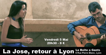 5 Mai, Concert La Jose, retour à Lyon entre-deux-tours