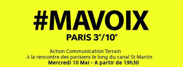 Action Communication Terrain - A la rencontre des parisiens