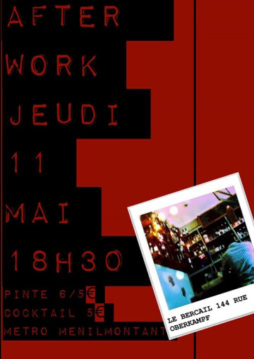 After Work du 11/05