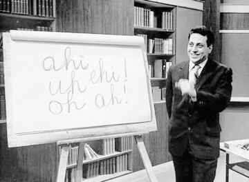 “Non è mai troppo tardi” Alberto Manzi: il maestro, lo scrittore