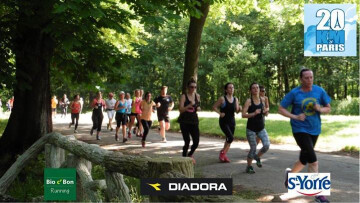 20km Paris - entraînement 1 by Diadora