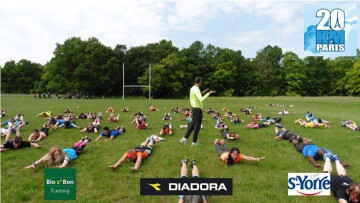 20kmParis - entraînement 2 by Diadora