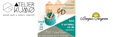 Atelier panier crochet