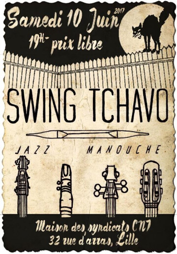 Apéro Concert jazz manouche avec Swing Tchavo