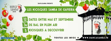☆ Kiosques Samba de Gafieira avec DançaSamba ☆