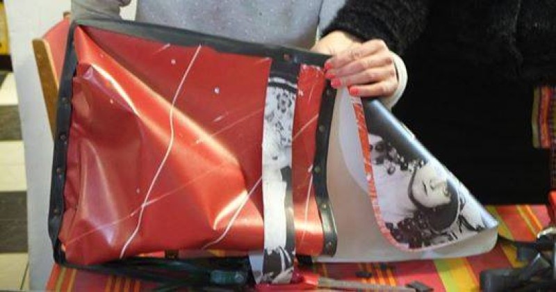 Atelier de fabrication d'une sacoche vélo