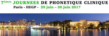 7èmes journées de phonétique clinique