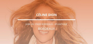 Céline Dion in Bordeaux