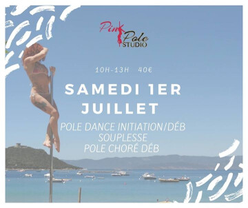 Atelier d'été pole dance initiation/déb