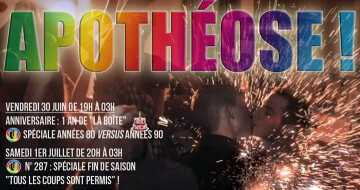 ▃ ▅ ▆ █ "Apothéose" ► Vend.30/06 ✚ Sam. 01/07 █ ▆ ▅ ▃
