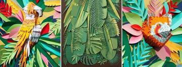 ★ Crée ton poster tropicool ★ Atelier Kids