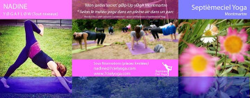 « Mon jardin secret » ♡ Yogaflow en plein air à Montmartre