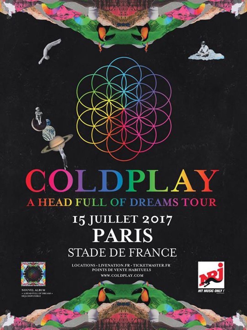 Coldplay at Stade de France, Paris