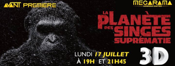 Avant-première "La planète des singes - suprématie"