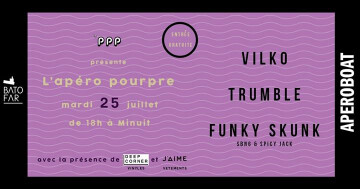 Apéro Pourpre : Afterwork House @Batofar