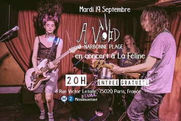 A VOID + Special Guest en concert à La Féline