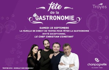 Christian Constant invité du Morning de Champagne FM