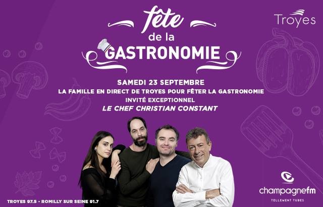 Christian Constant invité du Morning de Champagne FM