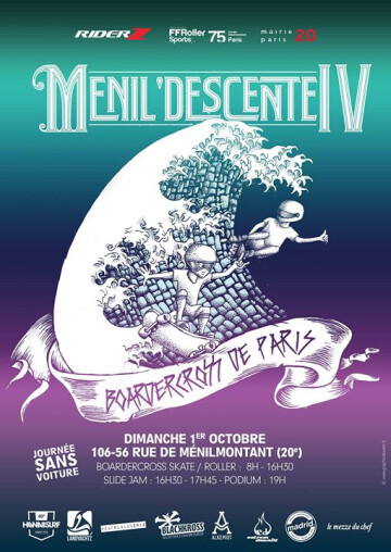 Annulé ! Ménil'Descente - Boardercross de Paris IV