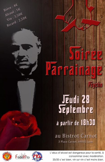 Apéro Parrain/Marraine