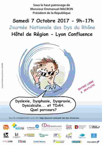 69 -Lyon - Samedi 7 octobre 2017 - Journée Nationale DYS