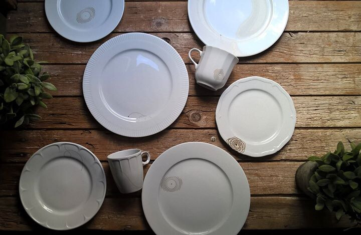 107 pièces exclusives de la maison Pillivuyt au 107Rivoli