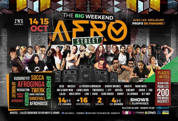 14 & 15 oct Afro Street The Big Week End