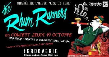 ★ The Rhum Runners ★ La Grooverie ★ Lyon ★ 19 Octobre 2017 ★