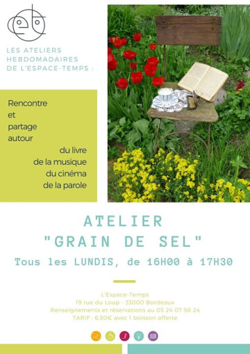 Atelier Grain de Sel : livre, musique, cinéma, parole