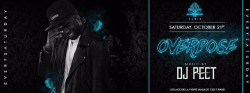 21.10.17 // OVERDOSE - DJ PEET