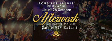 ☆★☆Afterwork au Palais Maillot ☆★☆ Carré VIP Catimini