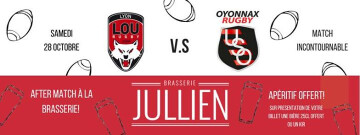 After Match à la Brasserie, l'apéro offert !