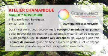 Atelier chamanique à Bordeaux (33)