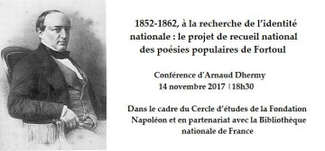 1852-1862, le projet de recueil national des poésies populaires
