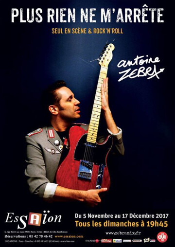 Antoine Zebra "Plus rien ne m'arrête" // PARIS, Théâtre Essaïon