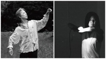 « L’homme fleur »« Dans l’ombre du tissu »