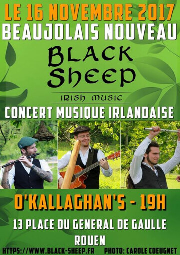 Black sheep en concert à l'O'kallaghan's