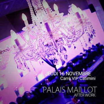 ☆★☆Afterwork au Palais Maillot ☆★☆ Carré VIP Catimini