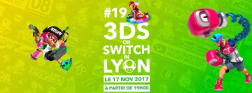 3DS or Switch in Lyon #19 : 17 novembre 2017 au Louise Café