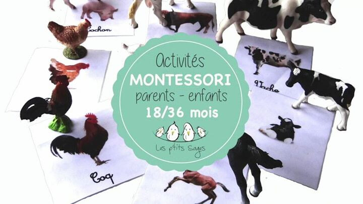 2 places restantes* Activités Montessori - 18 / 36 mois