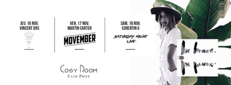 WEEK END du 14 au 18 NOV - COSY ROOM CAEN
