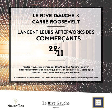 After Work des commerçants du 6e