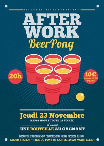 After Work IV / Biere Pong