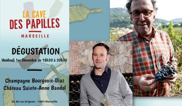 Dégustation Champagne Bourgeois - Diaz // Château Sainte Anne